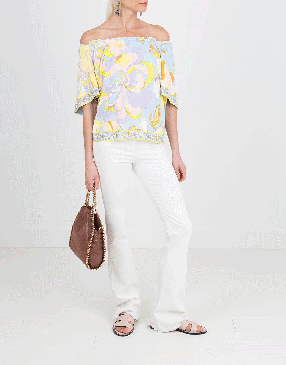 EMILIO PUCCI-Aruba Print Top-