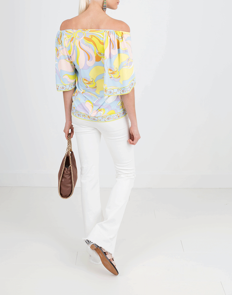 EMILIO PUCCI-Aruba Print Top-