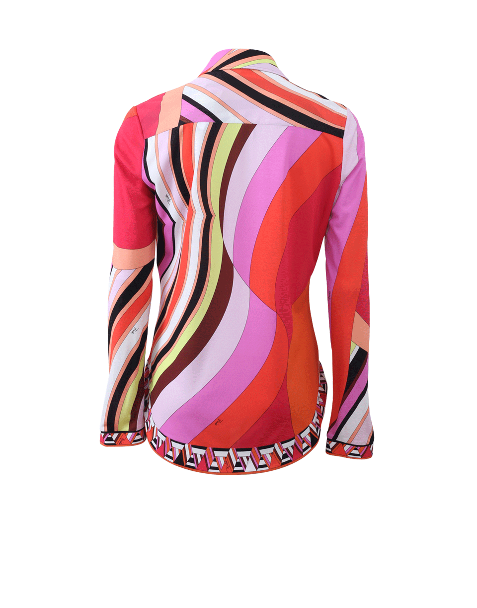 EMILIO PUCCI-Henley Blouse-