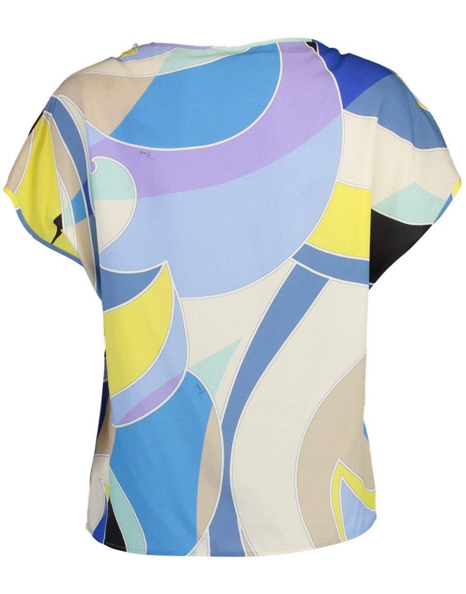 EMILIO PUCCI-Quirimbas Print Top-