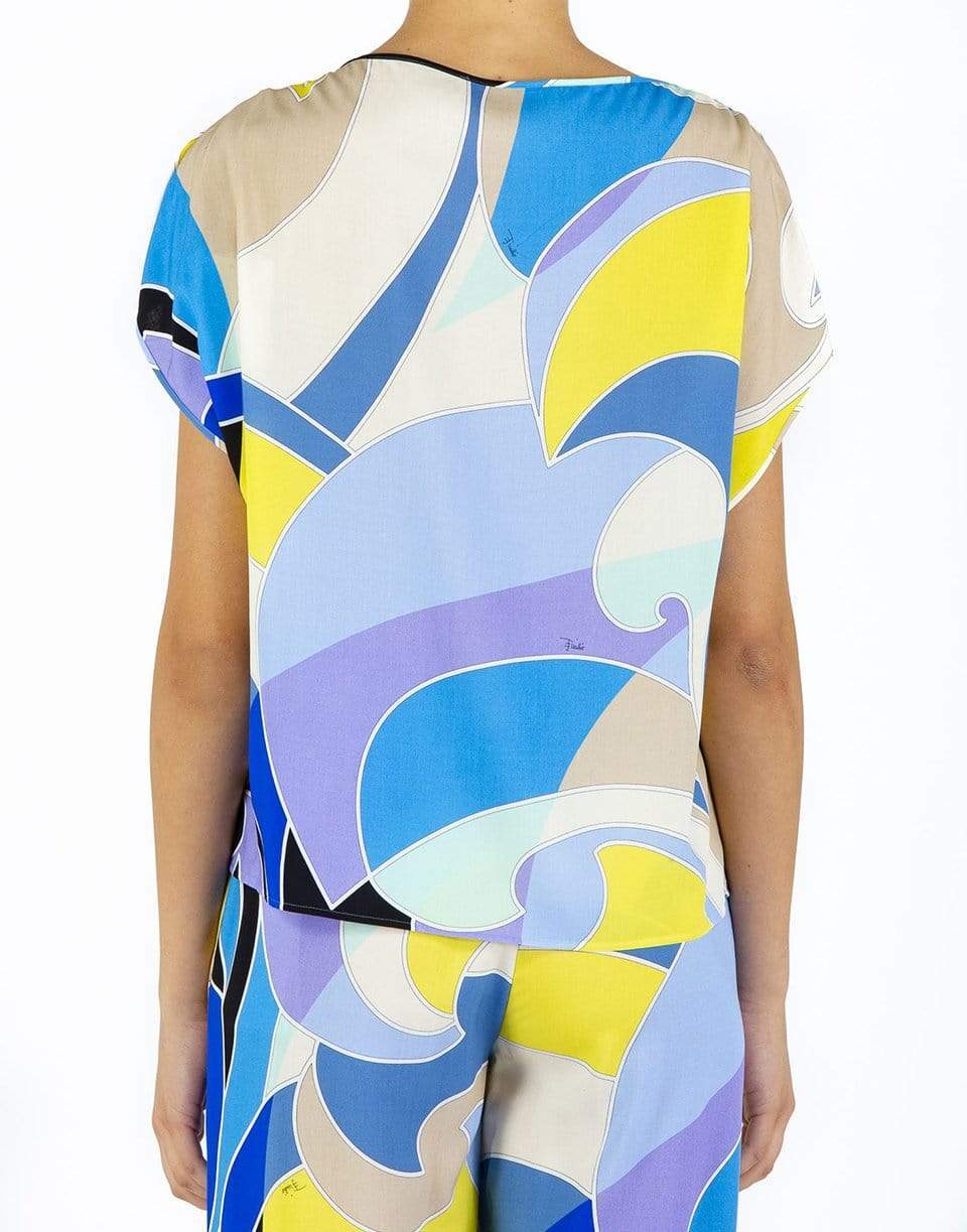 EMILIO PUCCI-Quirimbas Print Top-