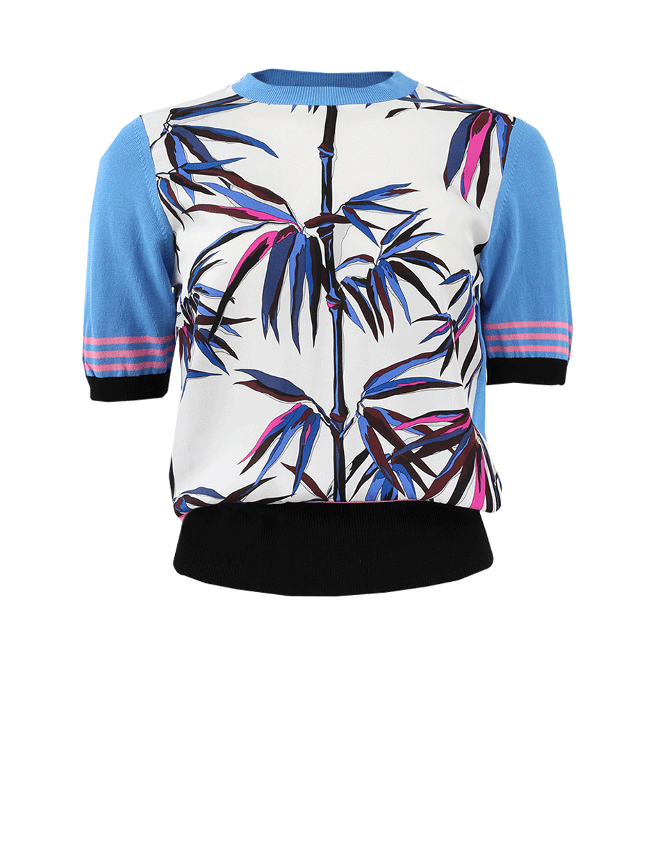EMILIO PUCCI-Bamboo Knit Top-