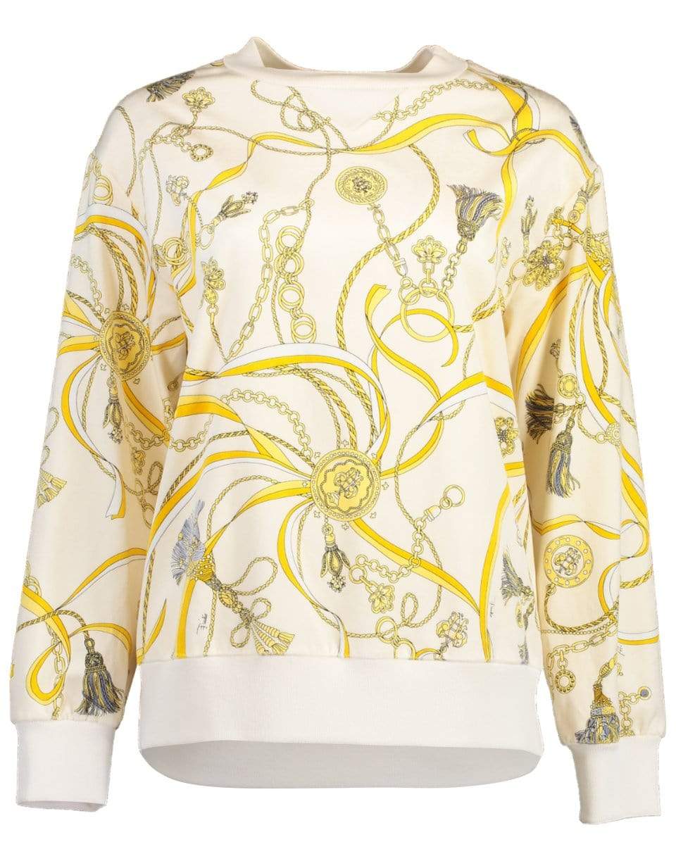 EMILIO PUCCI-Long Sleeve Crewneck Sweater-
