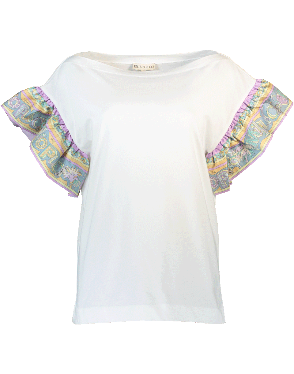 EMILIO PUCCI-Miami Print Tee-