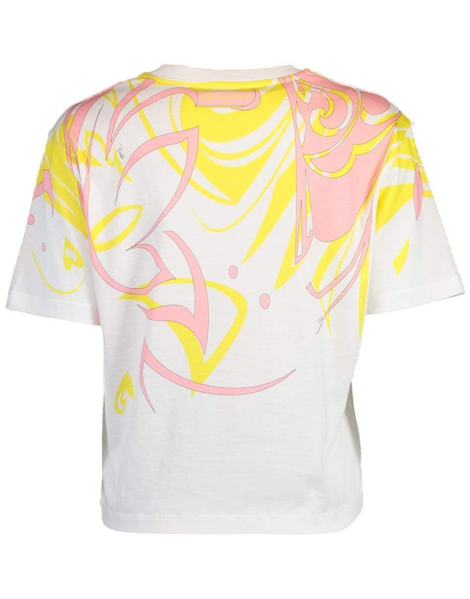 EMILIO PUCCI-Dinamica Print T-Shirt-