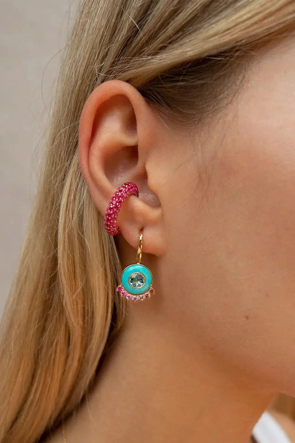 EMILY P WHEELER-Flamingo Ear Cuff-ROSE GOLD