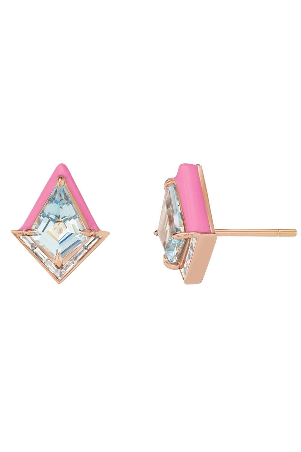 EMILY P WHEELER-Twinkle Earrings-ROSE GOLD