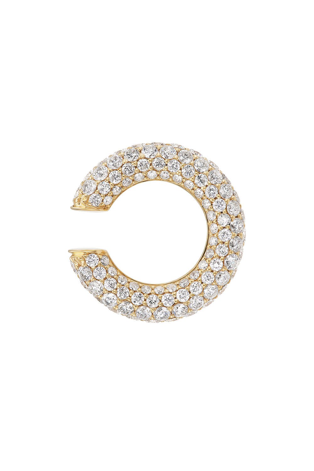 EMILY P WHEELER-Diamond Ear Cuff-YELLOW GOLD