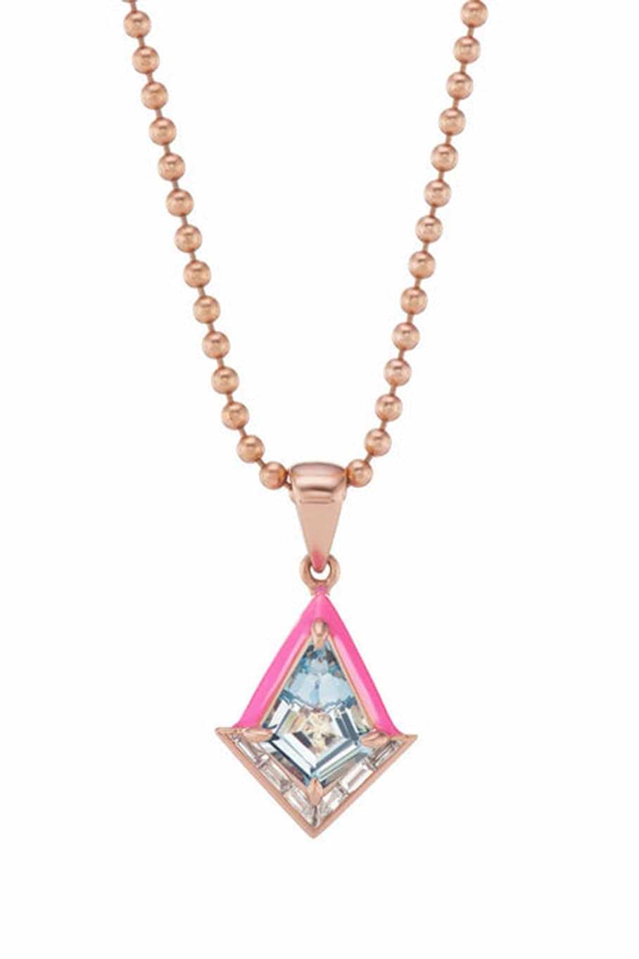EMILY P WHEELER-Twinkle Necklace-ROSE GOLD