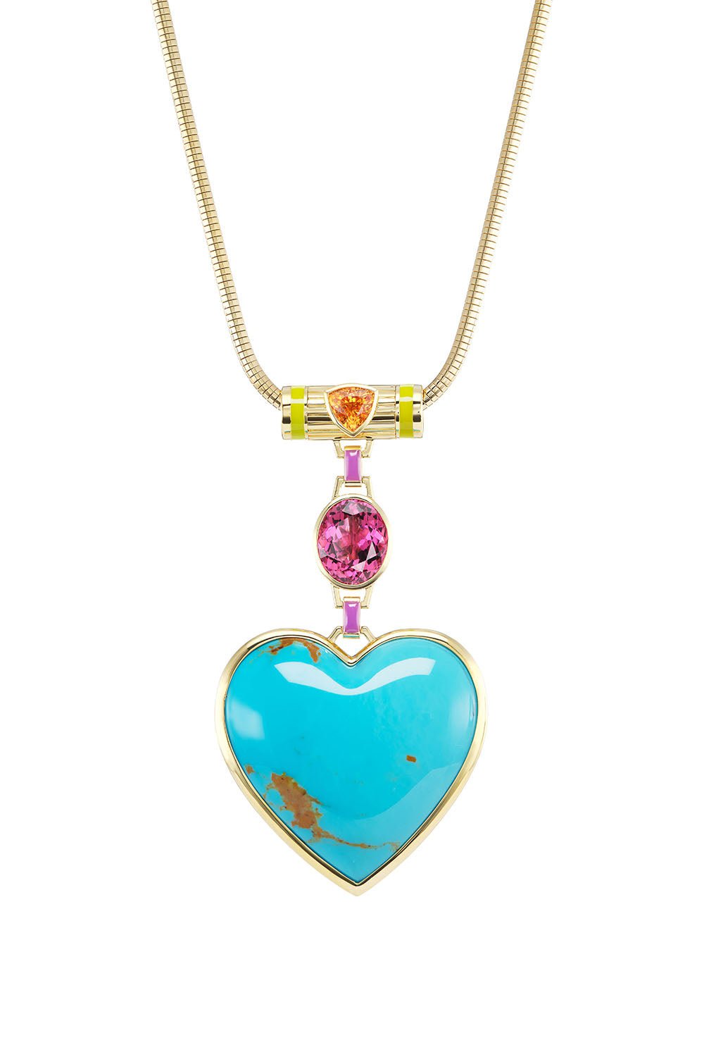 EMILY P WHEELER-Leo Necklace-YELLOW GOLD