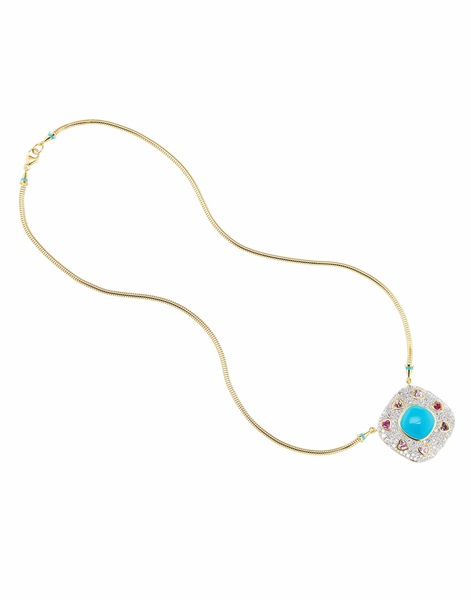 EMILY P WHEELER-Sleeping Beauty Necklace-YELLOW GOLD