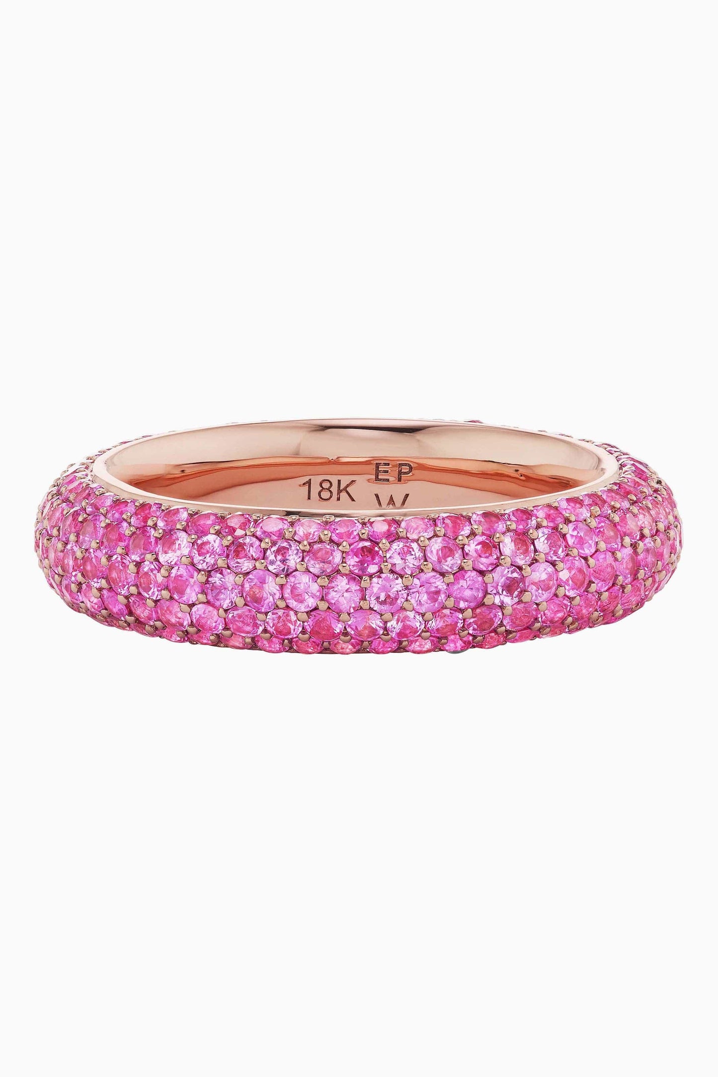 EMILY P WHEELER-Medium Pink Puffy Band-ROSE GOLD