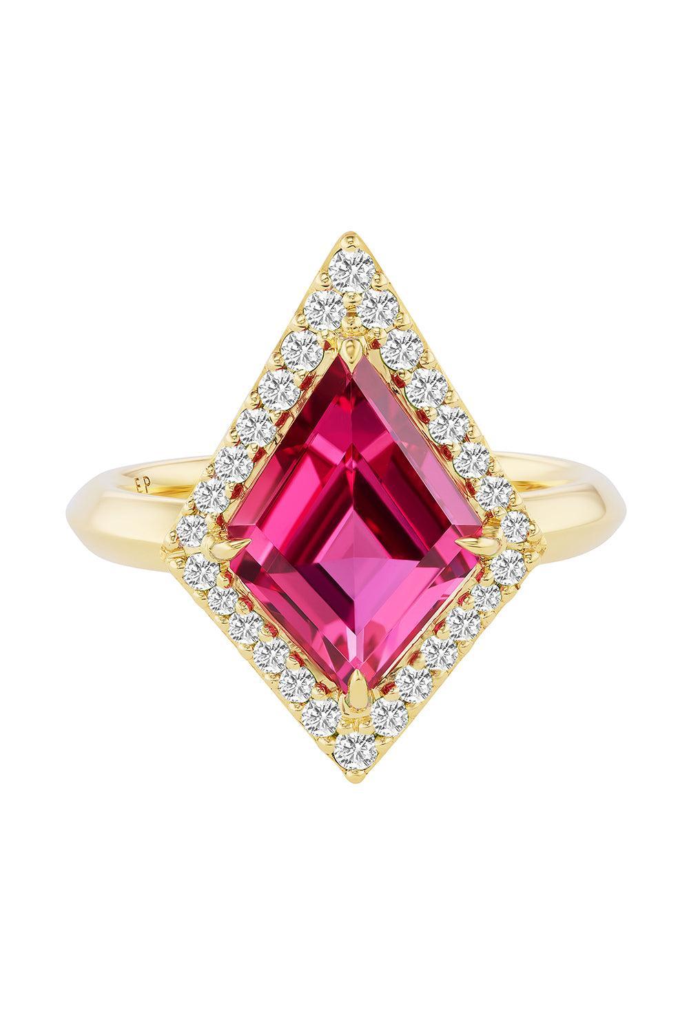 Spinel Kite Ring-YELLOW GOLD-4-JEWELRYFINE JEWELRING-EMILY P WHEELER