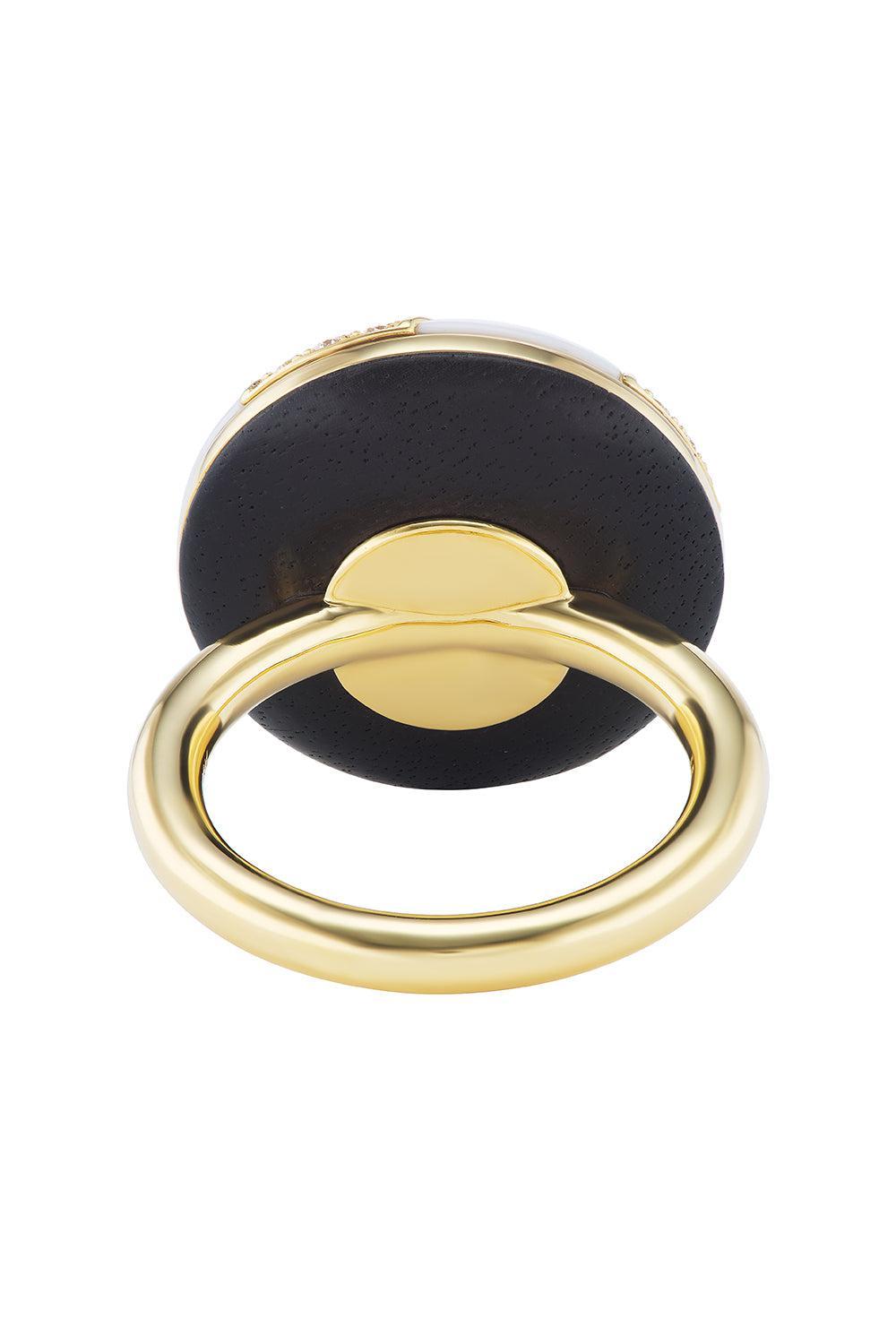 Diamond Balance Ring-YELLOW GOLD-7-JEWELRYFINE JEWELRING-EMILY P WHEELER