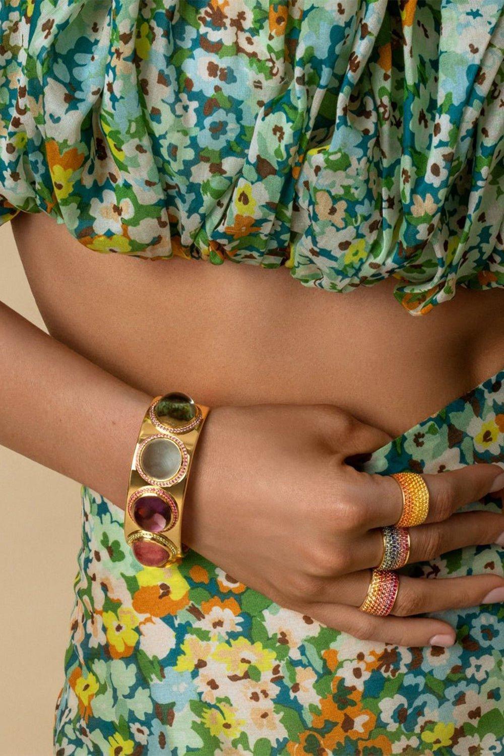 EMILY P WHEELER-Sunrise Ombre Ring-YELLOW GOLD