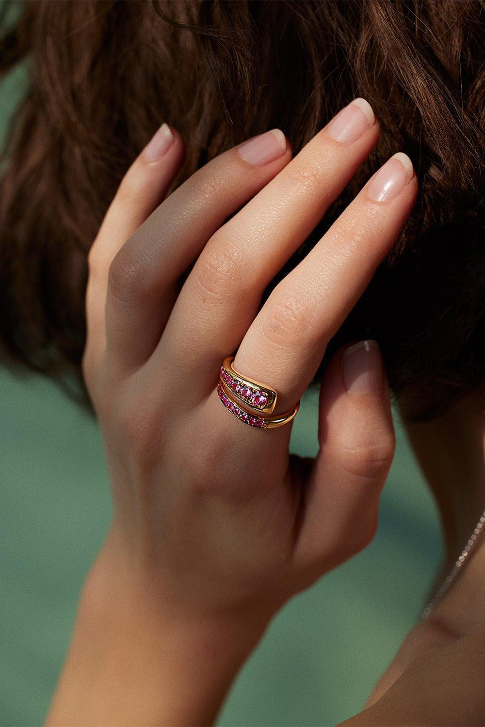 EMILY P WHEELER-Wrap Ring-YELLOW GOLD