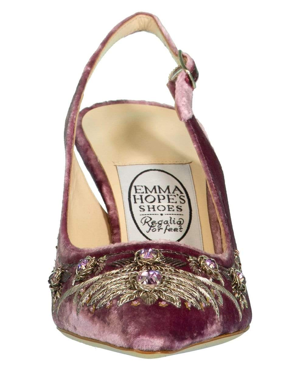 EMMA HOPE SHOES-English Rose Slingback Heel-