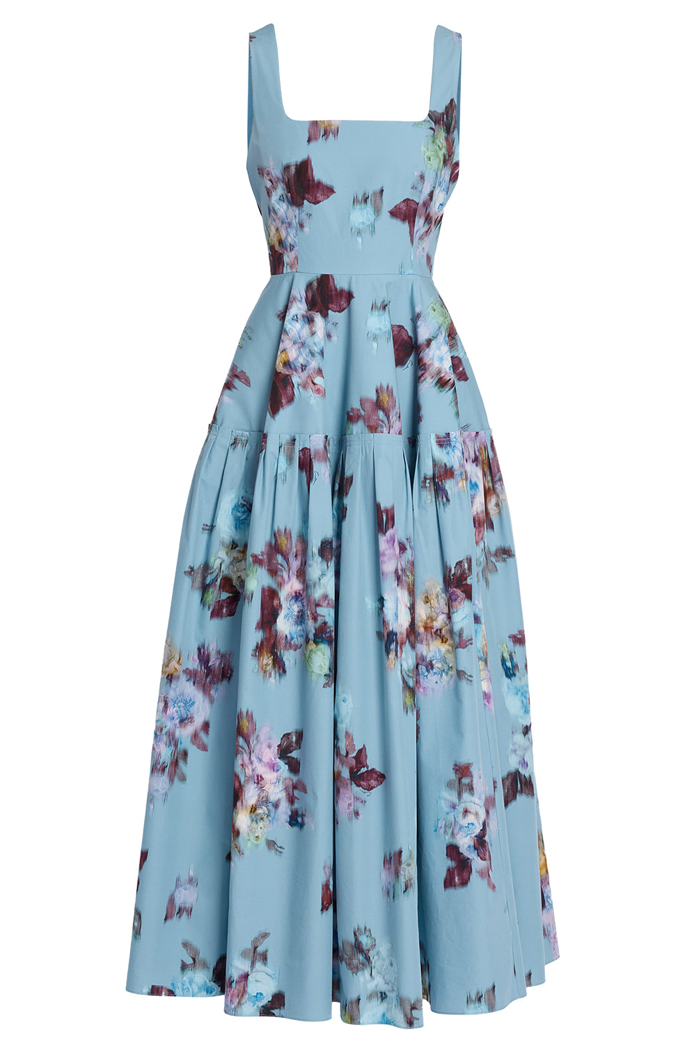  Floral Poplin Sleeveless Maxi Dress-BLUE-4-CLOTHINGDRESSCASUAL-ERDEM 
