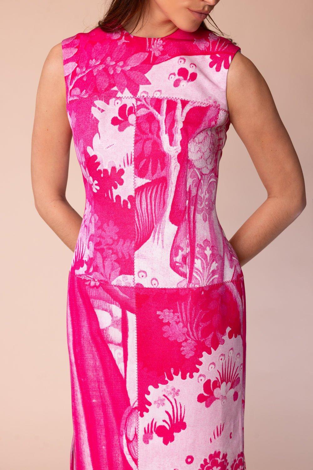 ERDEM-Sleeveless Midi Pencil Dress-