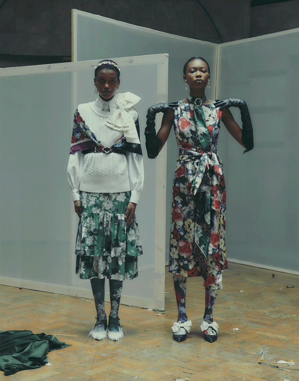 ERDEM-Rozaria Dress-