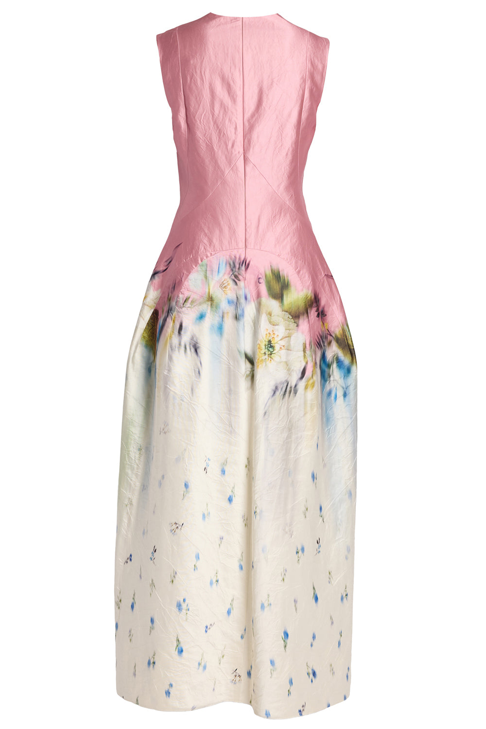 Floral Textured Maxi Dress-NOVELTY-4-CLOTHINGDRESSCOCKTAIL-ERDEM