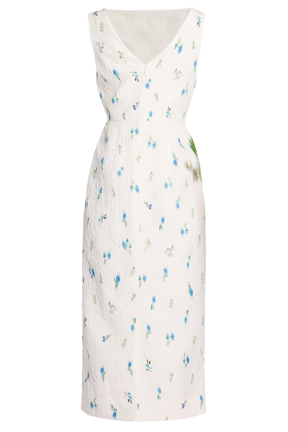 Printed Sleeveless Maxi Dress-NOVELTY-4-CLOTHINGDRESSCOCKTAIL-ERDEM
