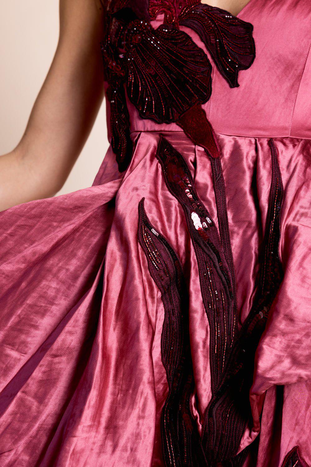 ERDEM-Asym Tiered Dress-