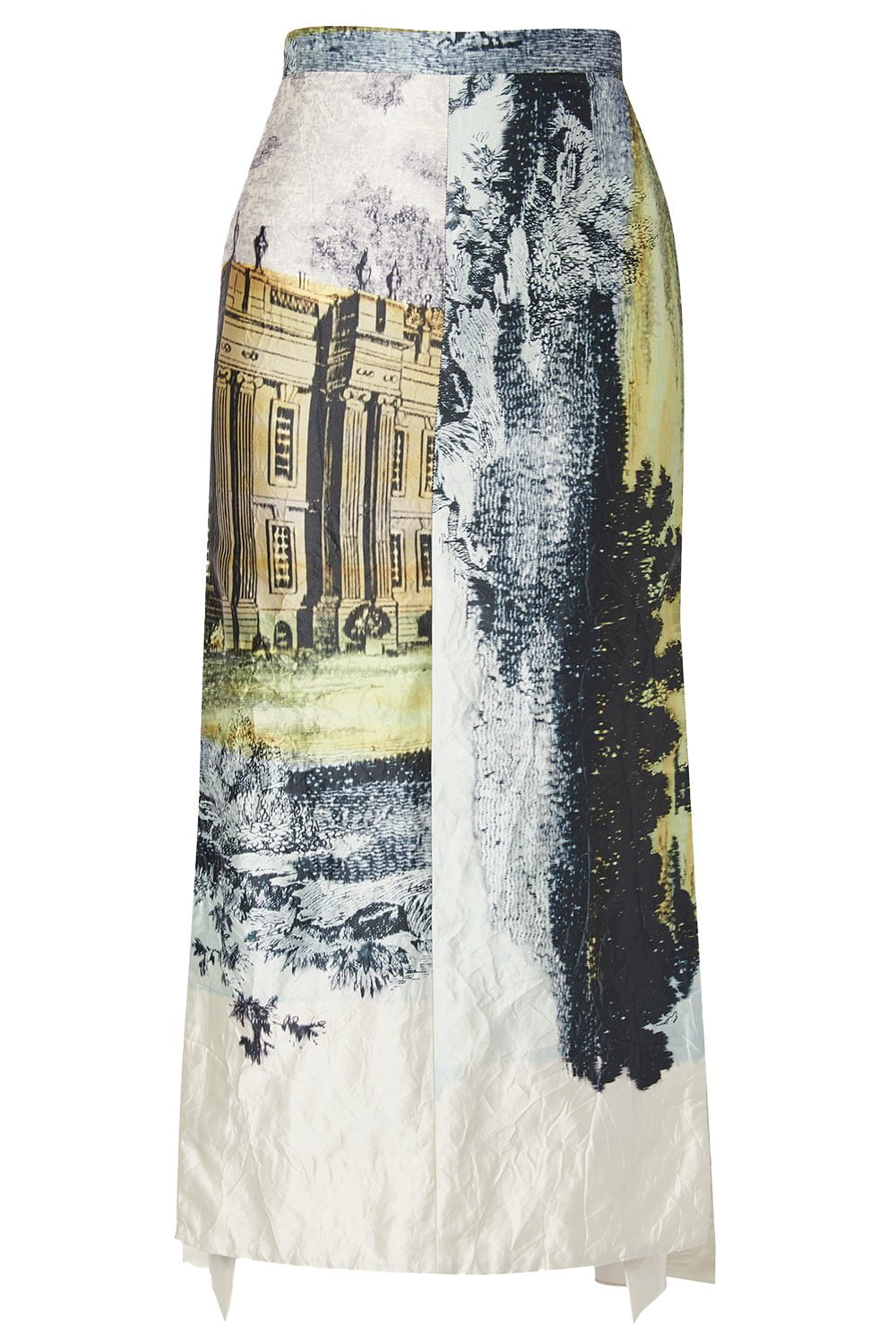 ERDEM-Pleated Midi Skirt-