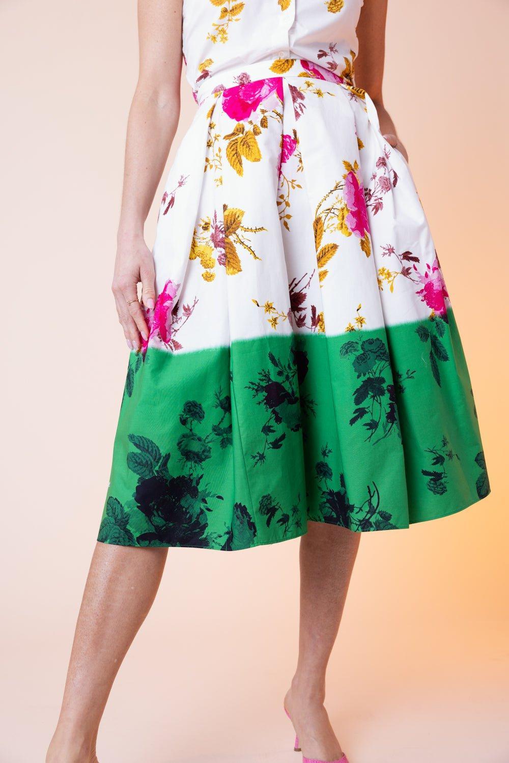 ERDEM-Volume Midi Skirt-
