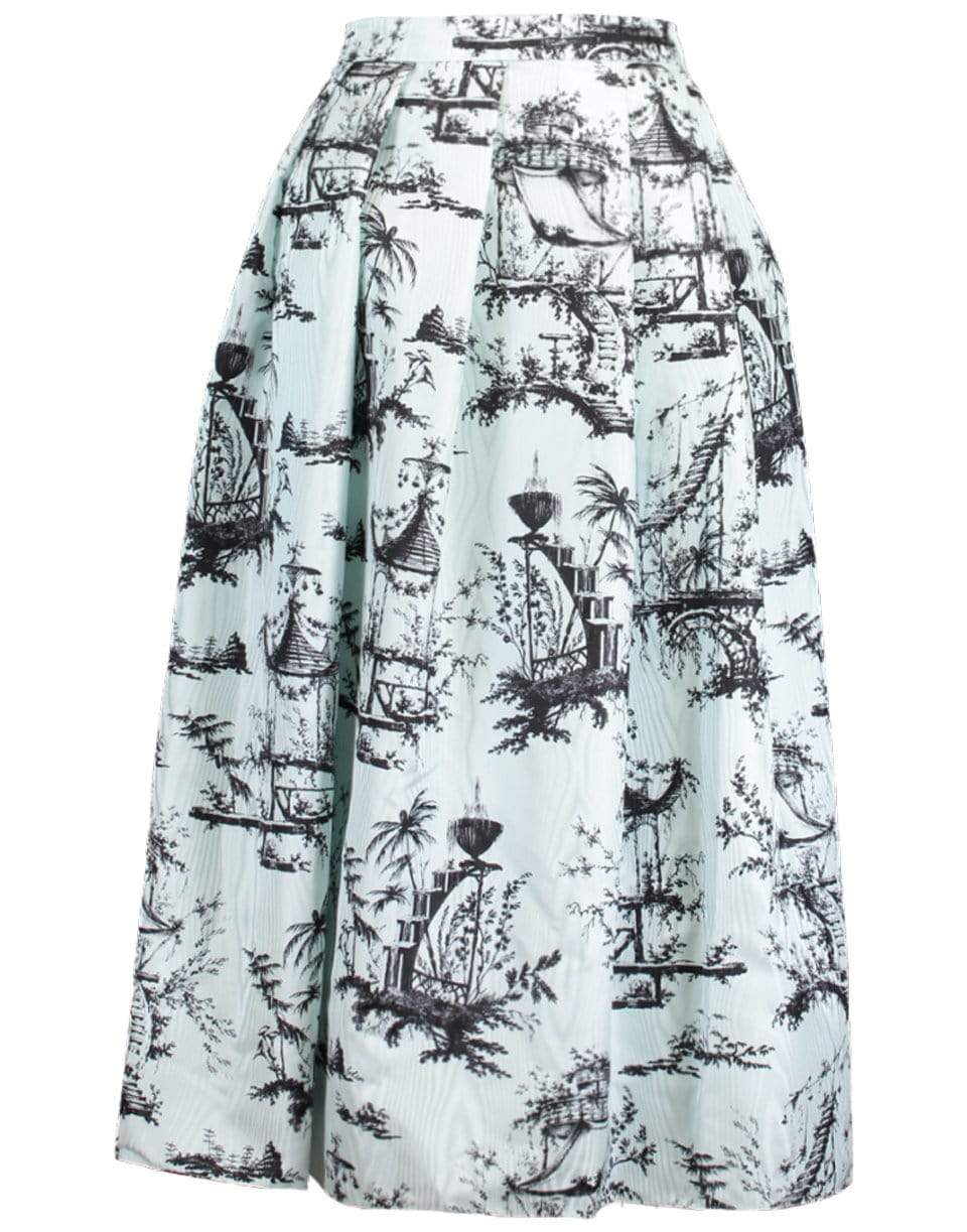 ERDEM-Lavin Full Midi Skirt-