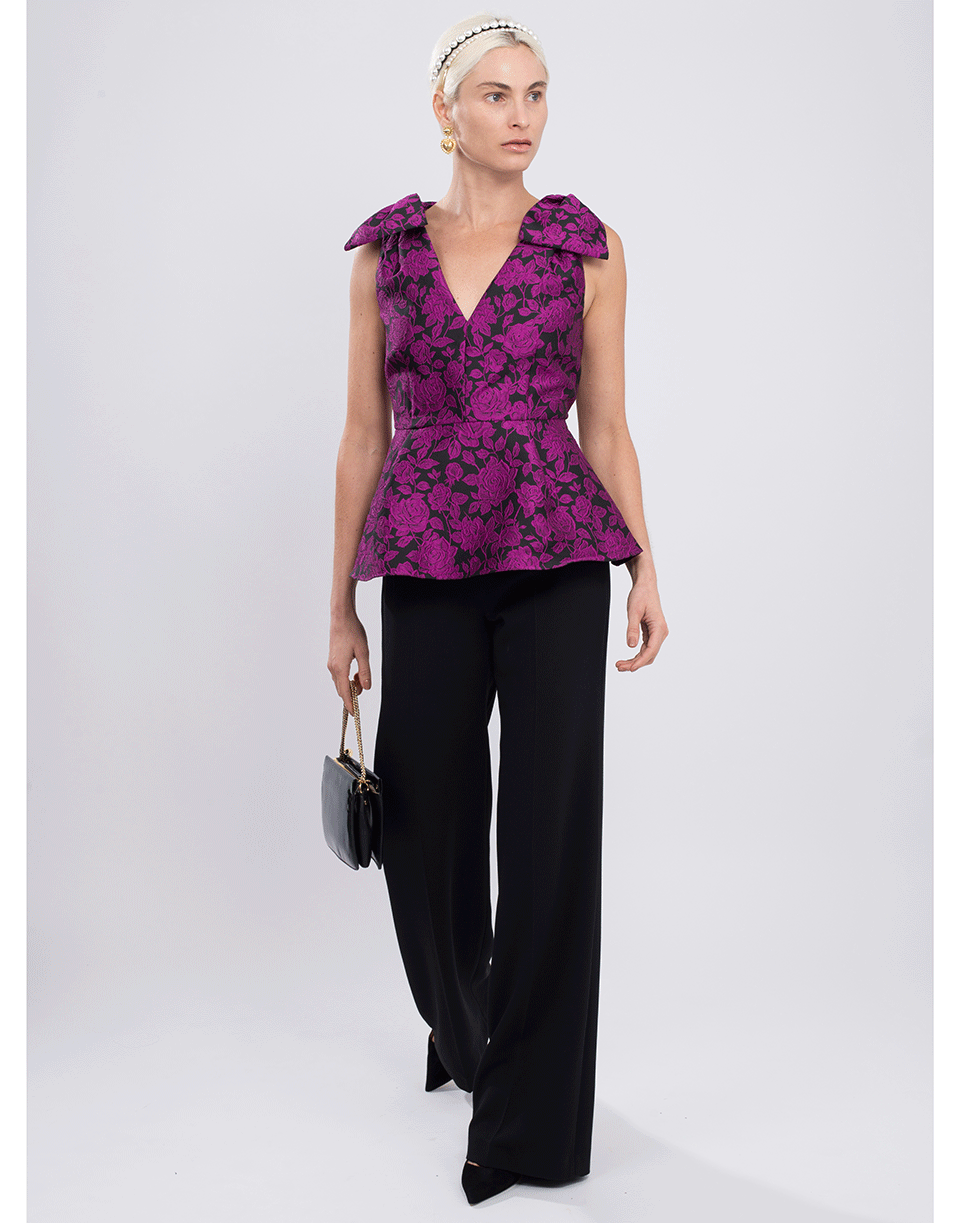 ERDEM-Romina Jacquard Top-