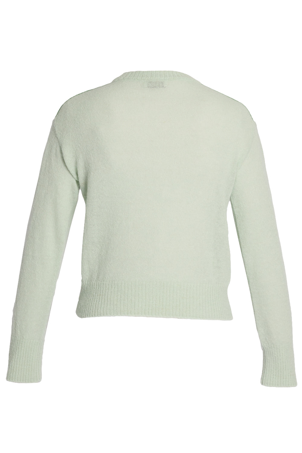 Floral Long Sleeve Top-GREEN-XS-CLOTHINGTOPCARDIGAN-ERDEM