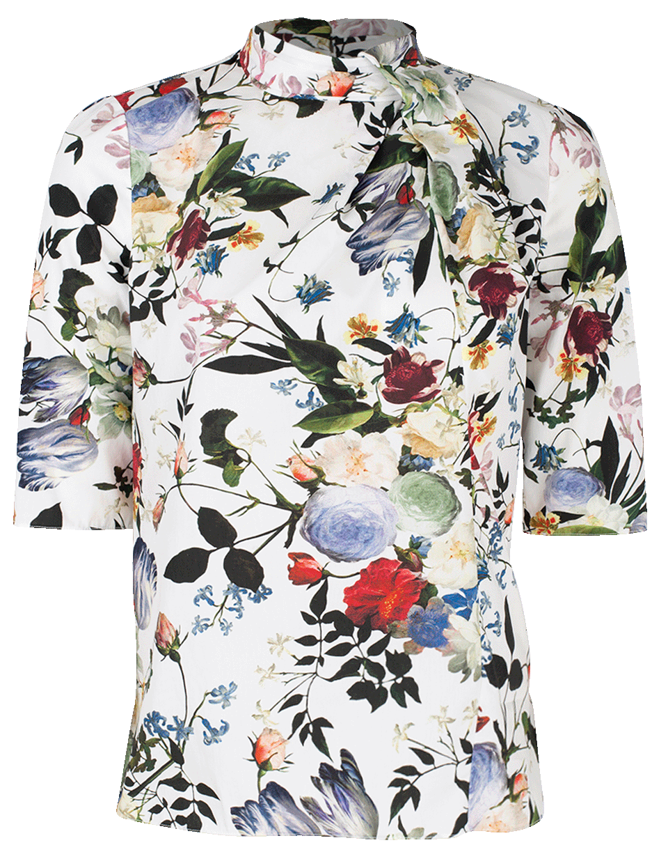 ERDEM-Kacey Twist Top-