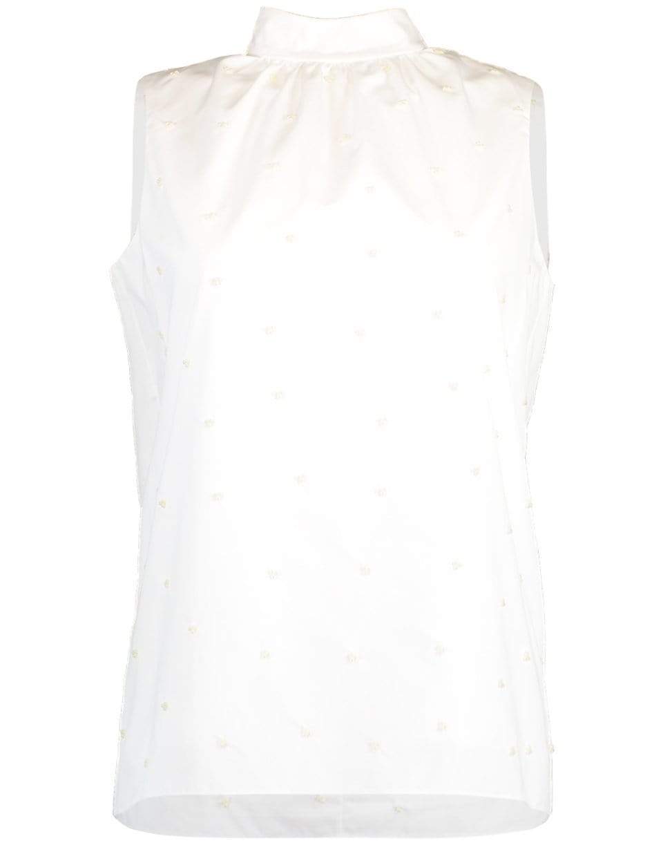 ERDEM-Koren Sleeveless Bow Tie Top-