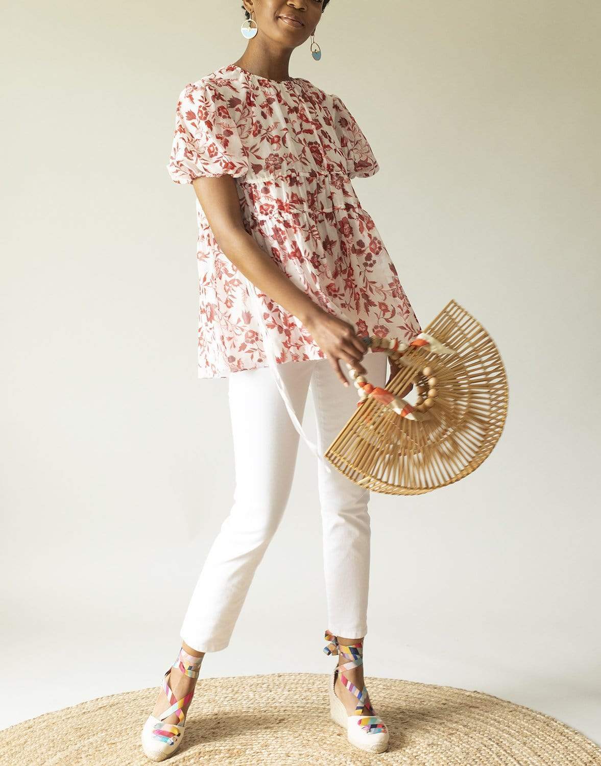 ERDEM-Lilwen Top-