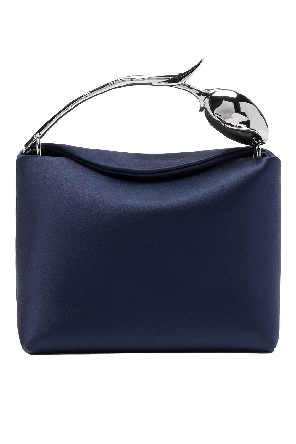 Mini Bloom Bag - Navy-BLUE-HANDBAGTOP HANDLE-ERDEM
