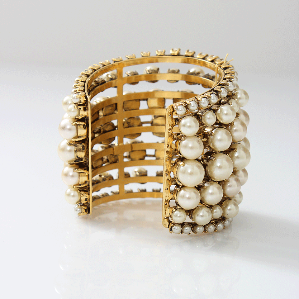 ERICKSON BEAMON-Stratosphere Pearl Cuff-WHITE