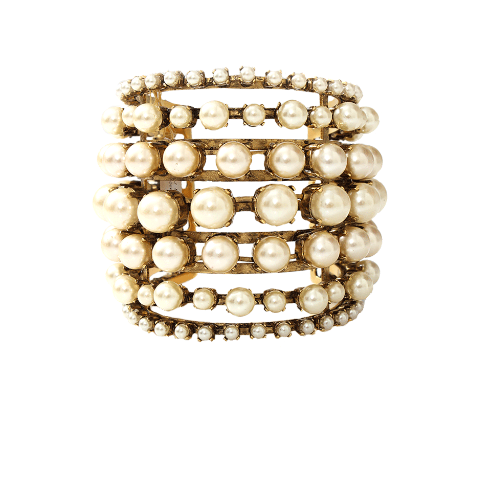 ERICKSON BEAMON-Stratosphere Pearl Cuff-WHITE