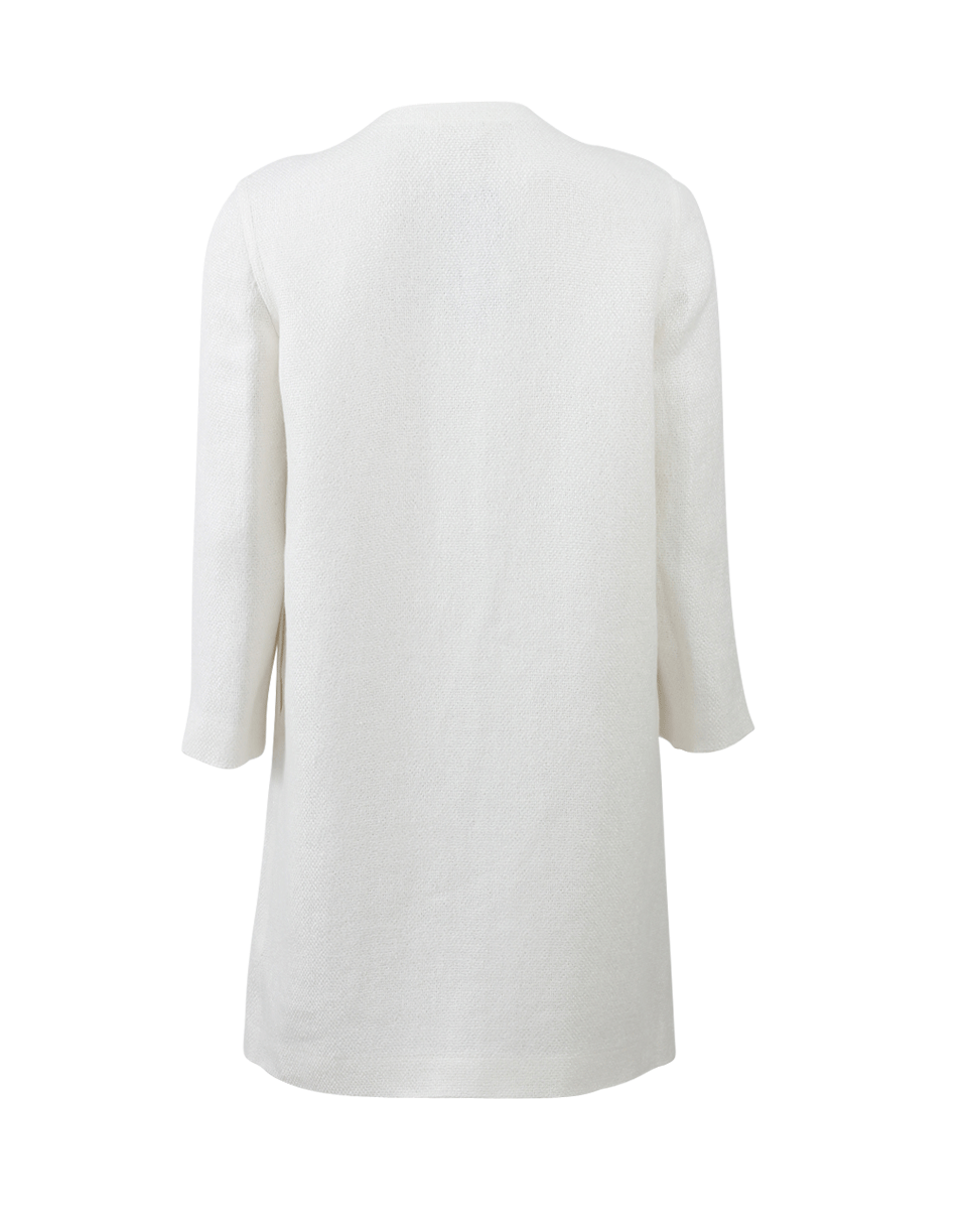 ERMANNO SCERVINO-Linen Driving Coat-