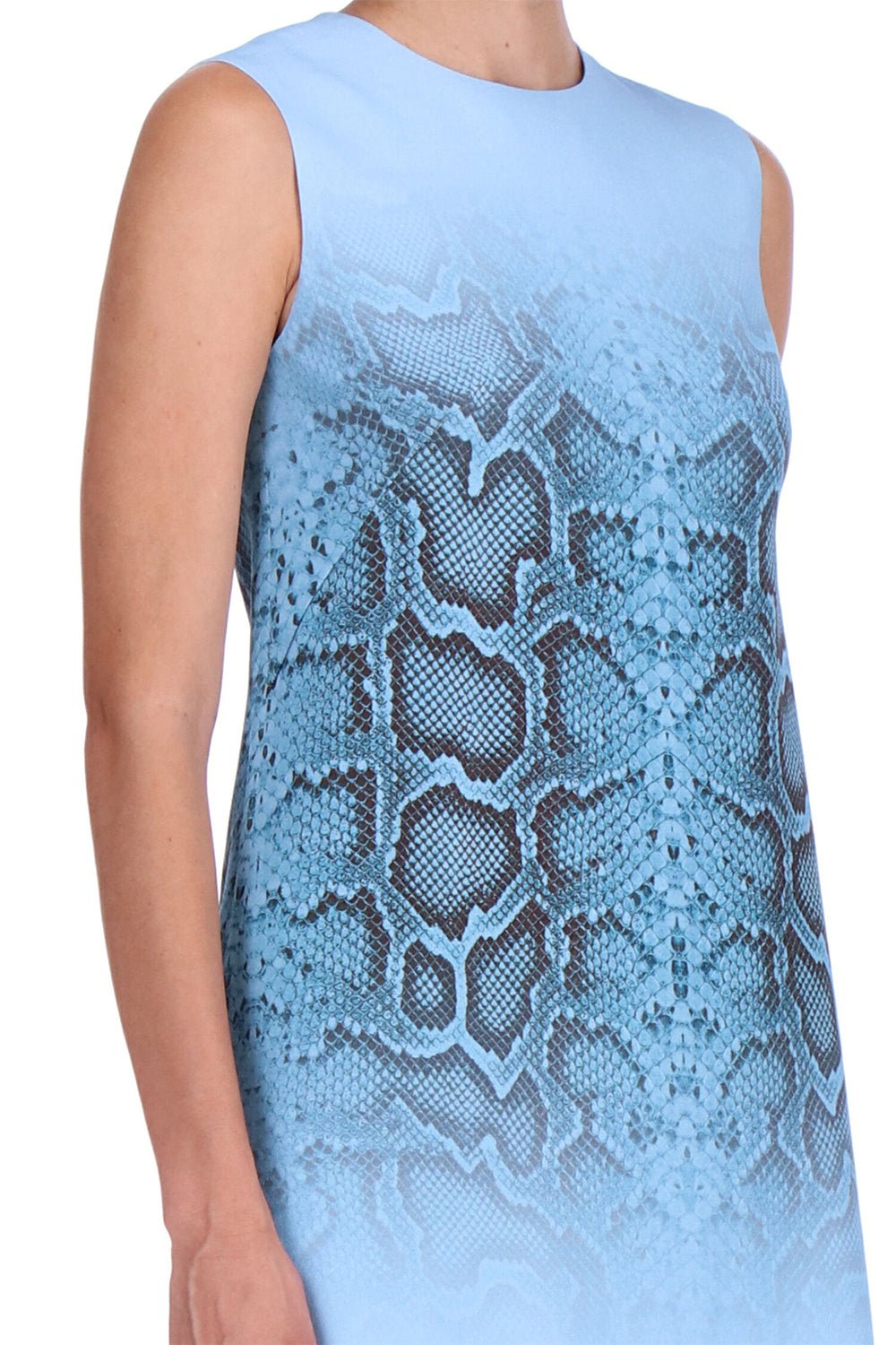 ERMANNO SCERVINO-Snake Print Shift Dress - Pitone-