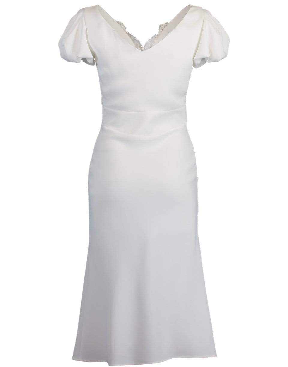 ERMANNO SCERVINO-Puff Sleeve Sheath Dress-