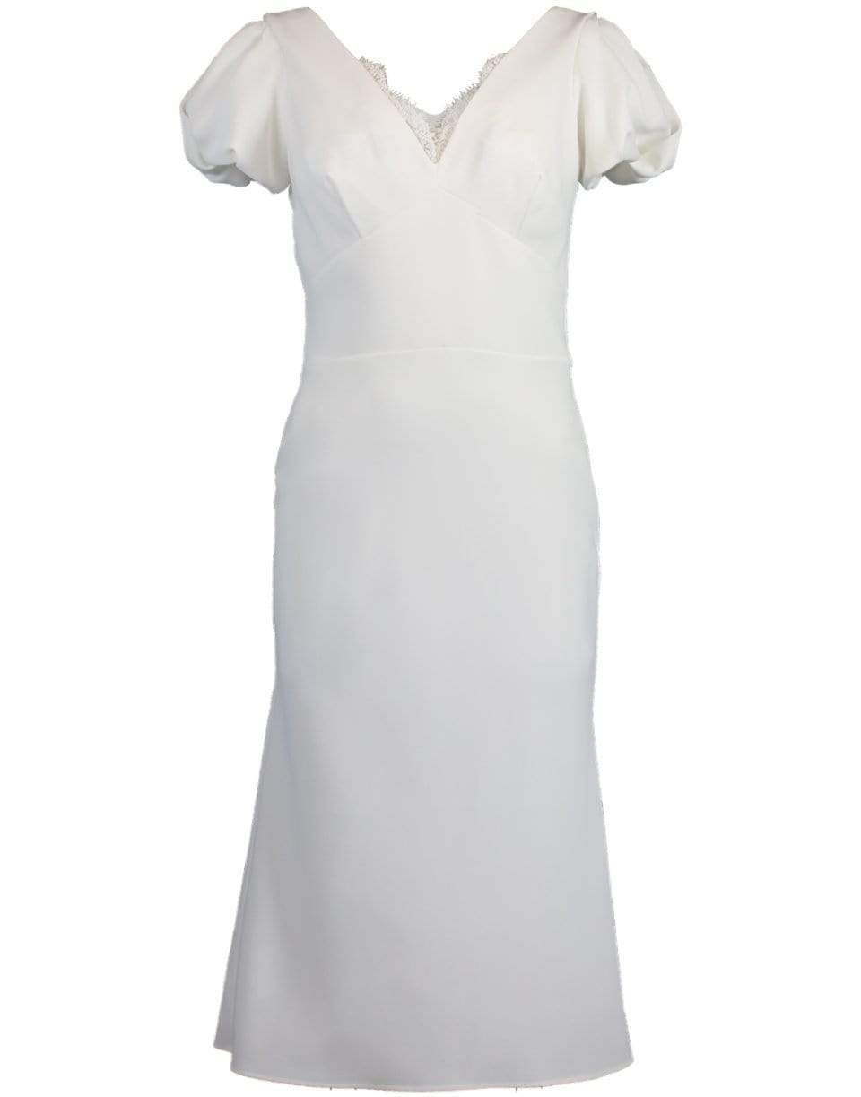 ERMANNO SCERVINO-Puff Sleeve Sheath Dress-