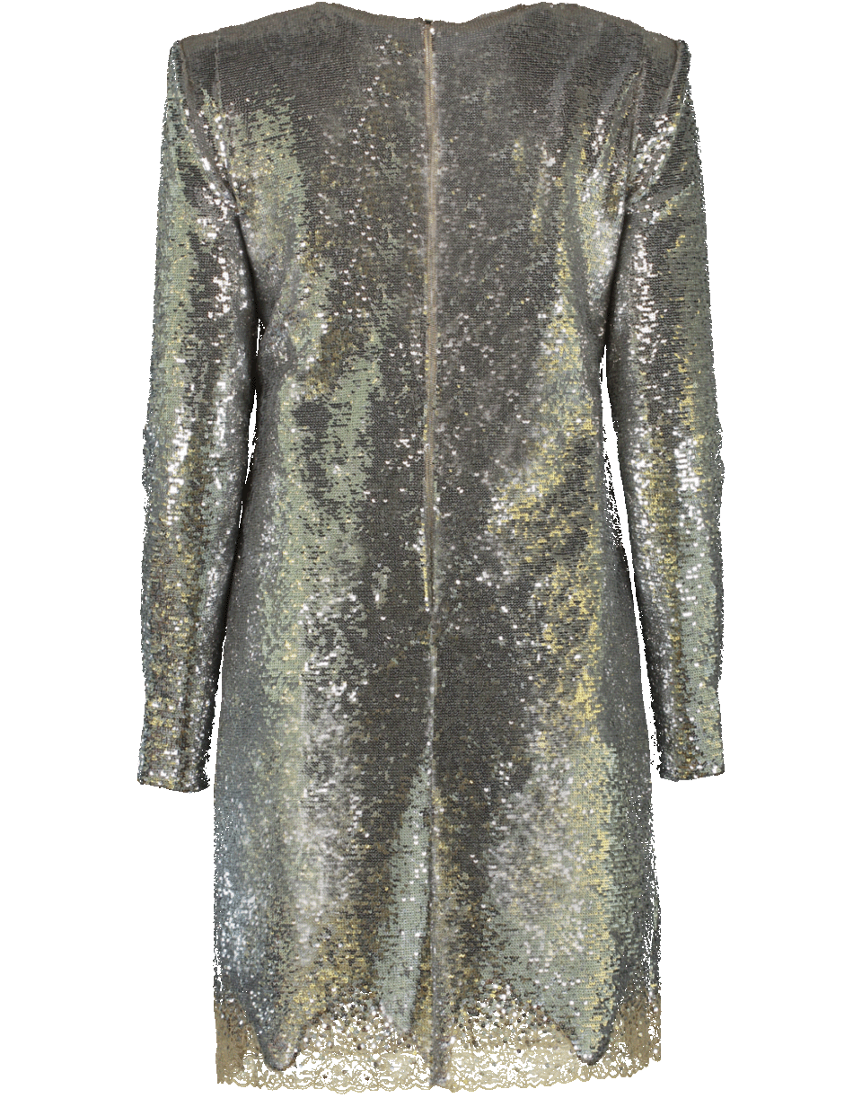 ERMANNO SCERVINO-Sequin Dress-