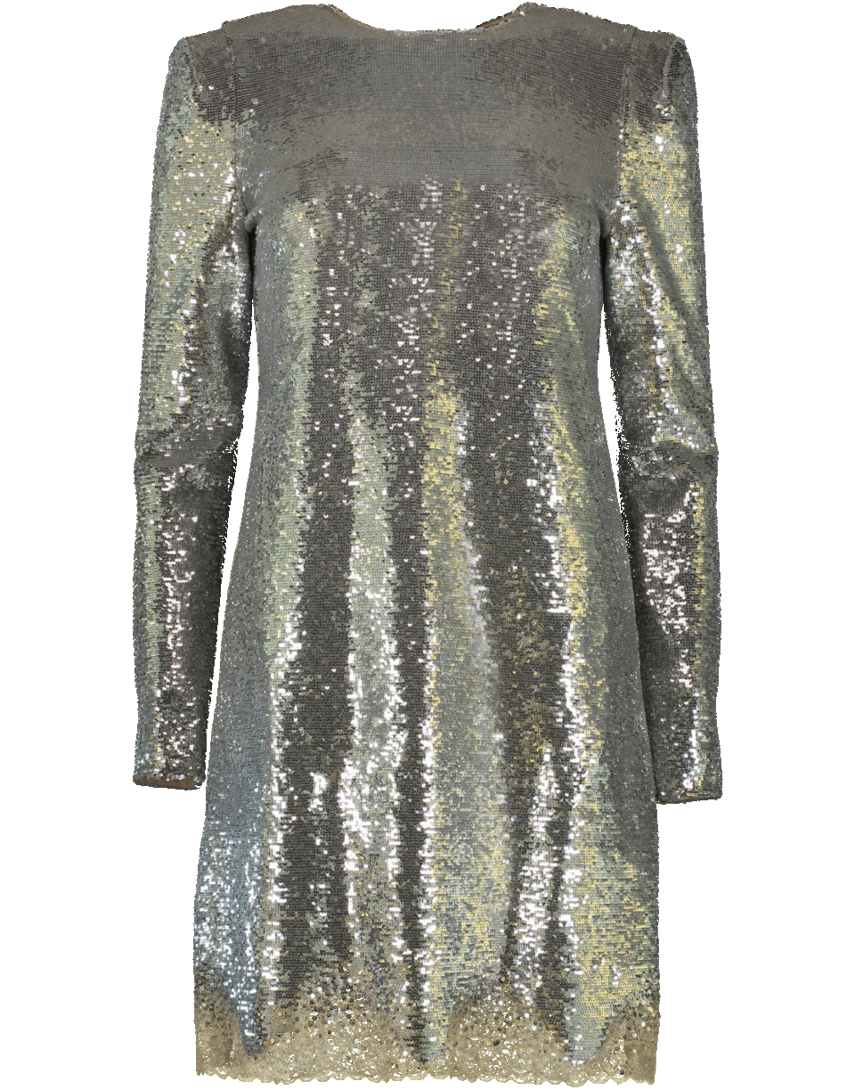 ERMANNO SCERVINO-Sequin Dress-