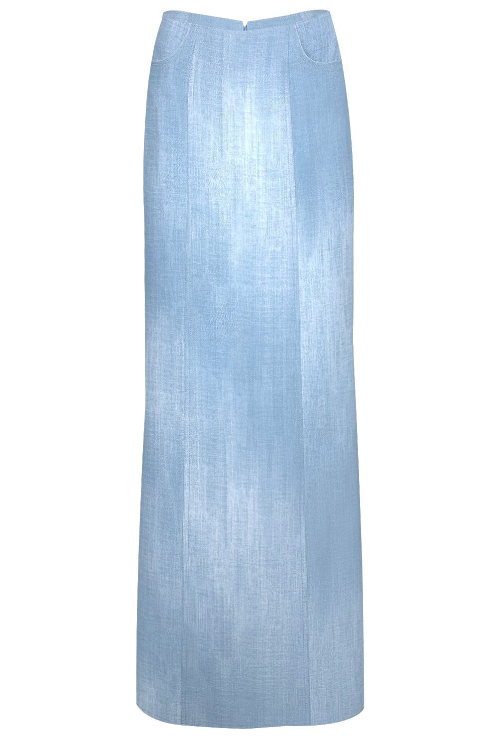ERMANNO SCERVINO-Faux Denim Skirt-