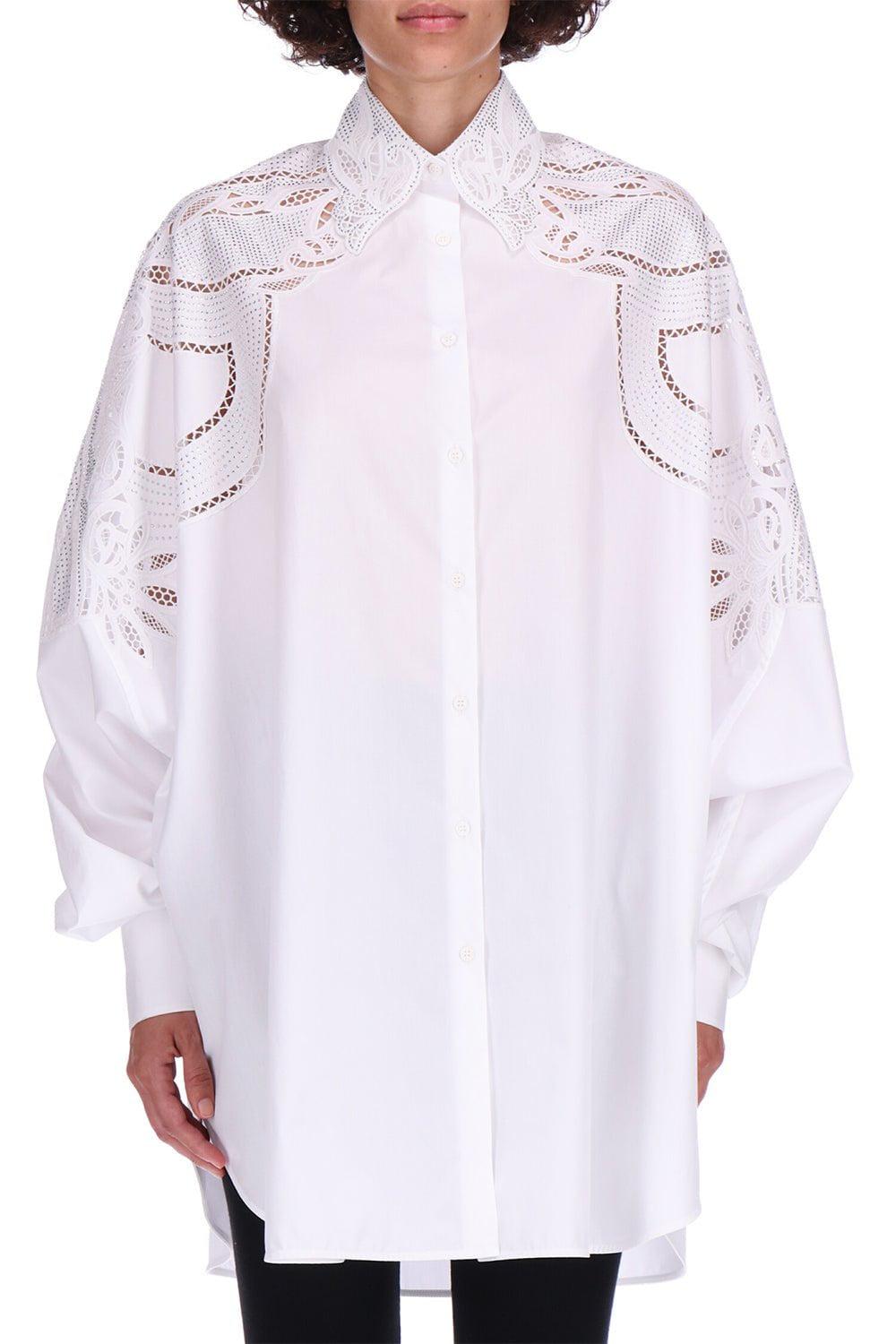 ERMANNO SCERVINO-Oversized Shirt-