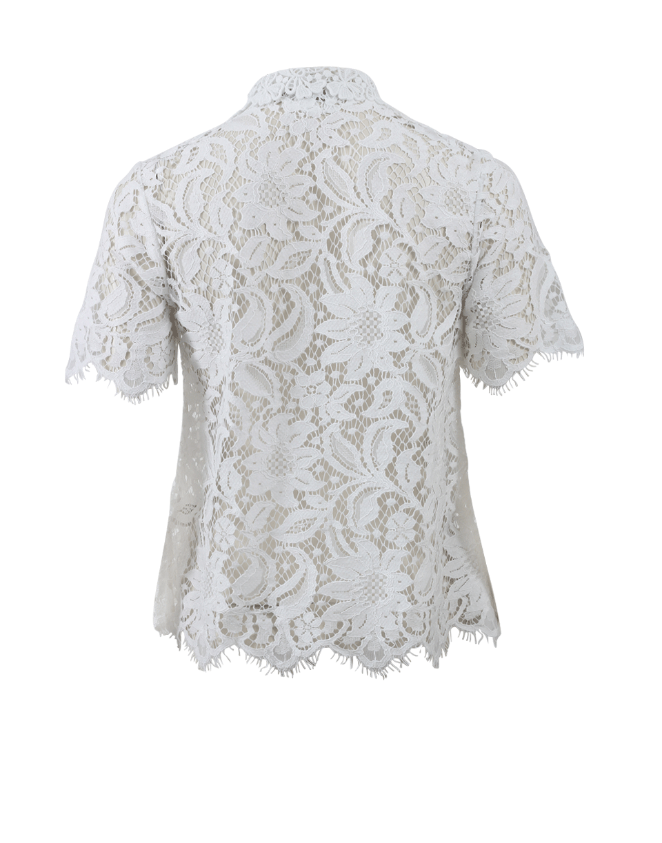 ERMANNO SCERVINO-Lace Blouse-