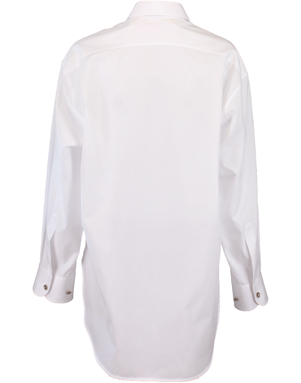ERMANNO SCERVINO-Butterfly Embellished Blouse-
