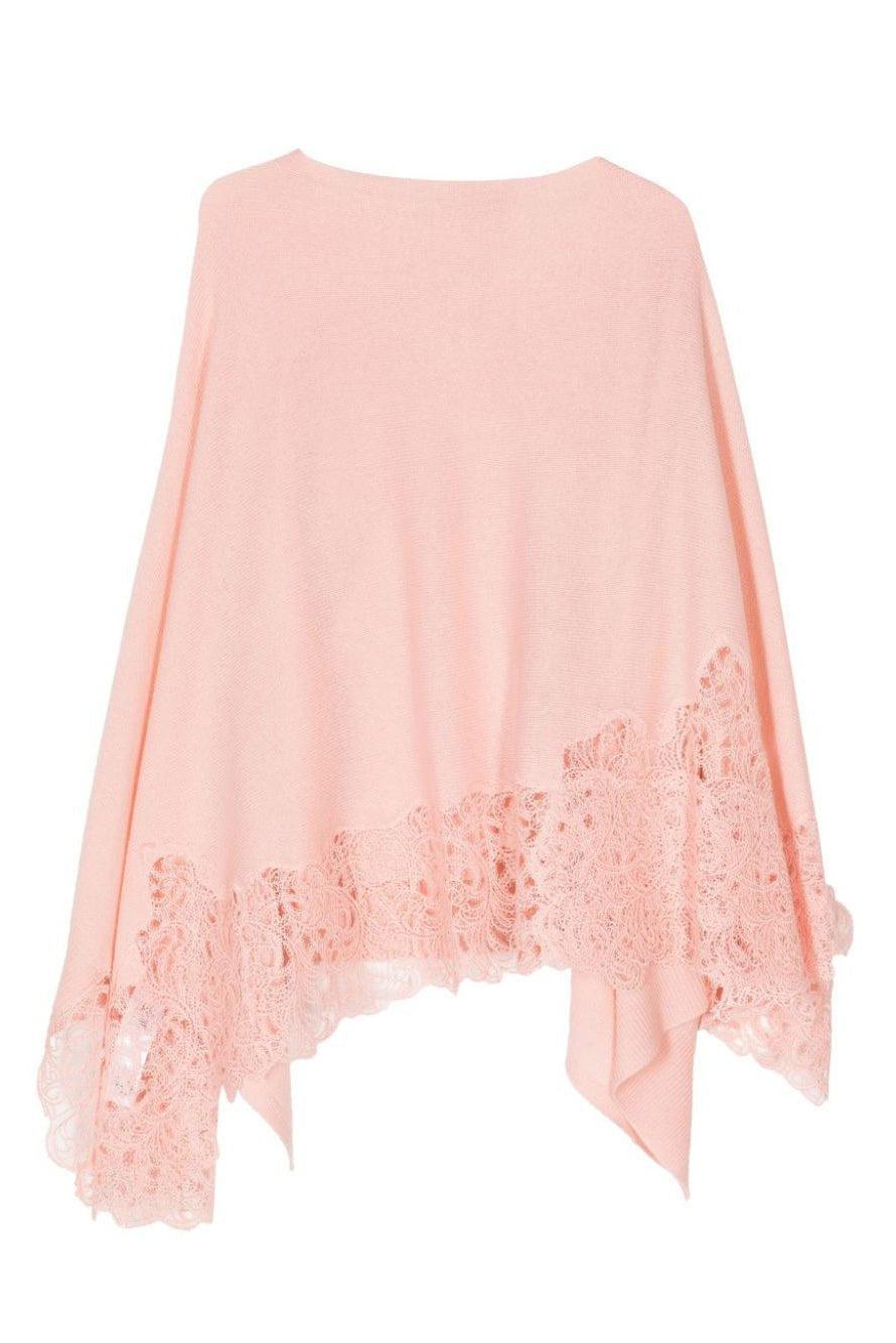 ERMANNO SCERVINO-Cashmere Shawl - Blossom Rose-BLSMROSE