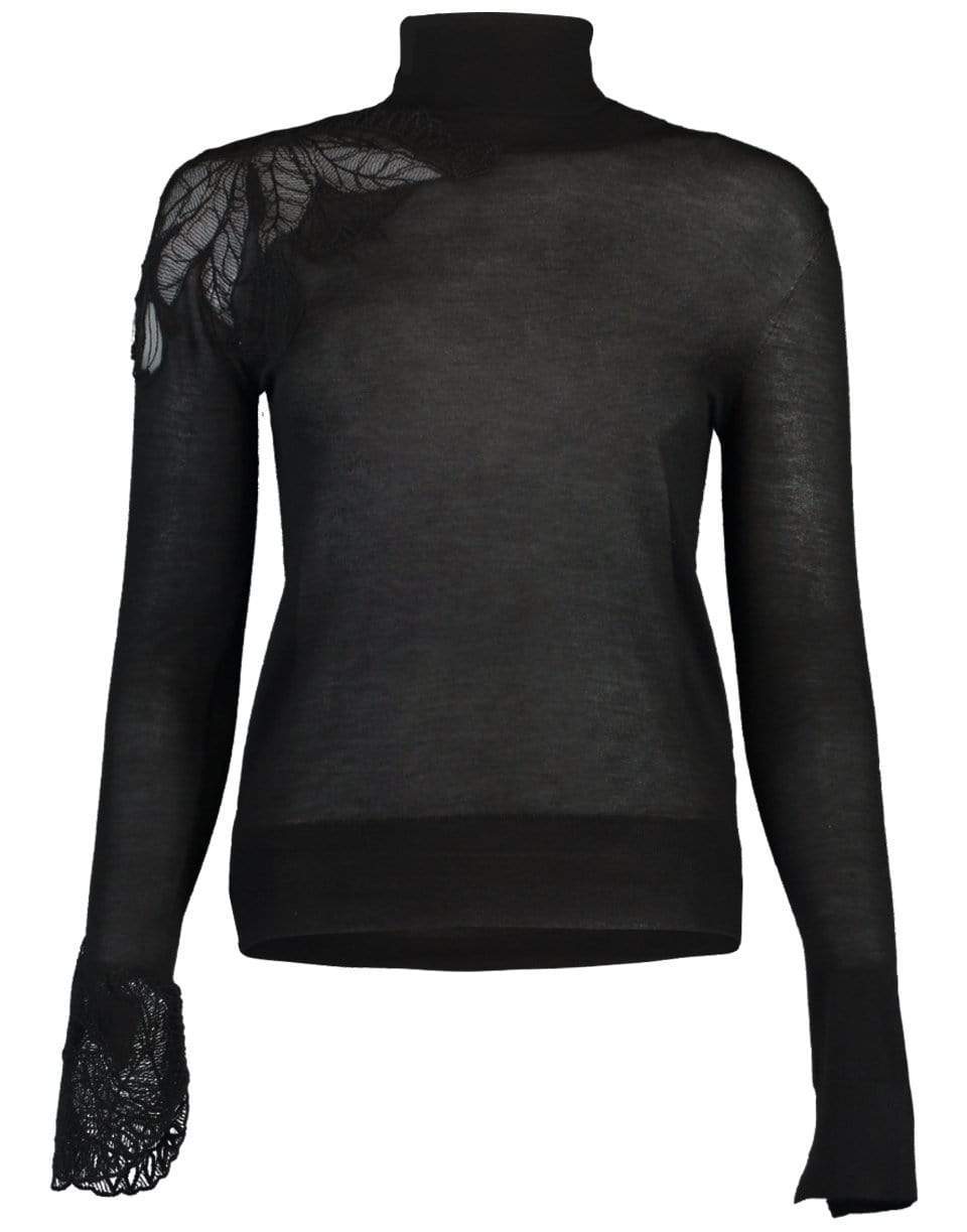 ERMANNO SCERVINO-Cashmere High-Neck Sweater-